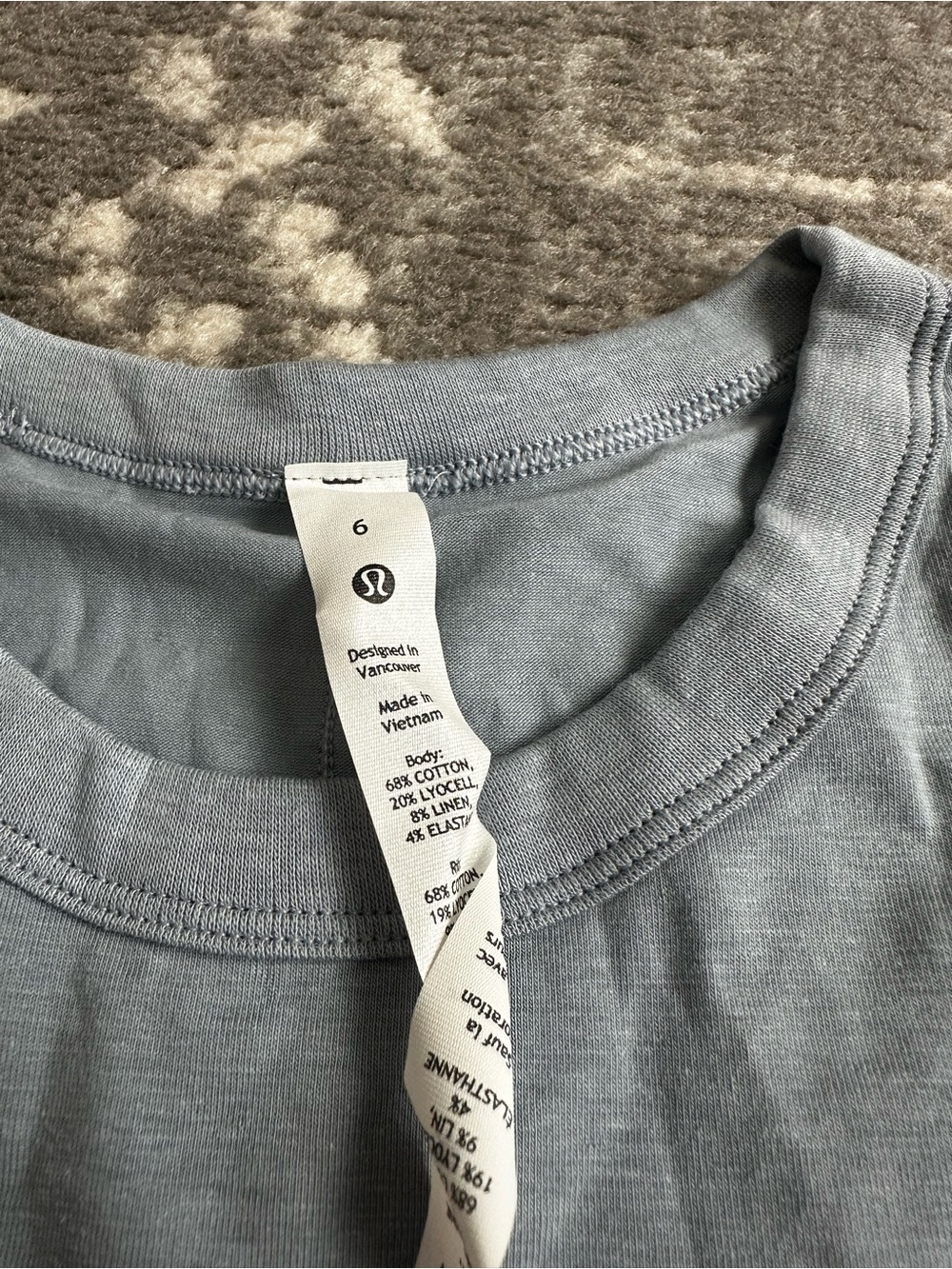 Lululemon Short Sleeve T-Shirt Dress - Picture 3 of 3
